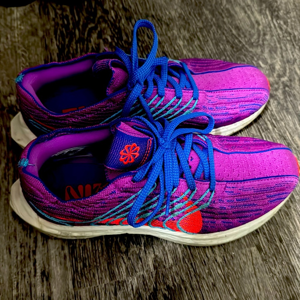 Nike Pegasus Turbo Zoom X Running Shoes Women's Size 7.5 Fuchsia gently used